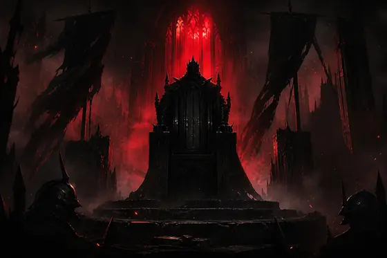 Original artwork representing the tyrant villain archetype